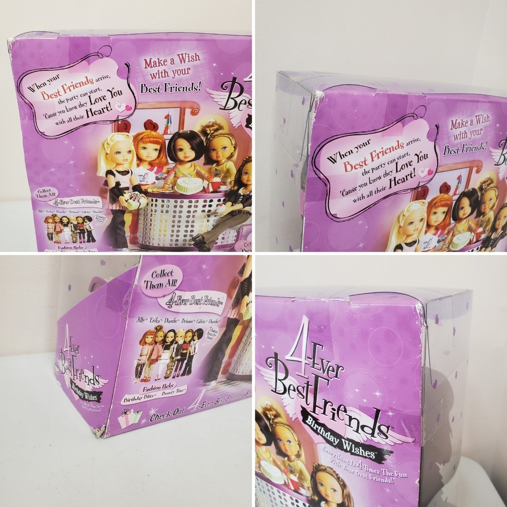 MGA 4-Ever Best Friends Birthday Wishes Playset NEW - Picture 7 of 8